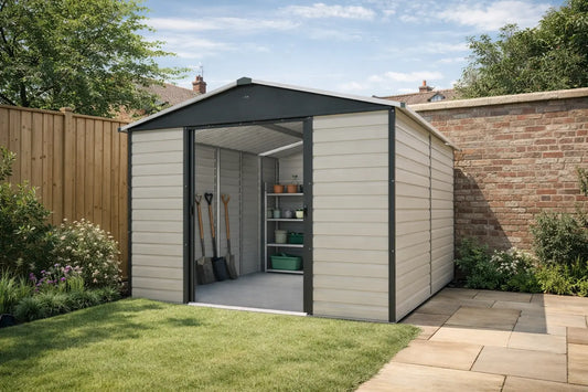 Castleton Apex 10ft x 10ft Metal Shed