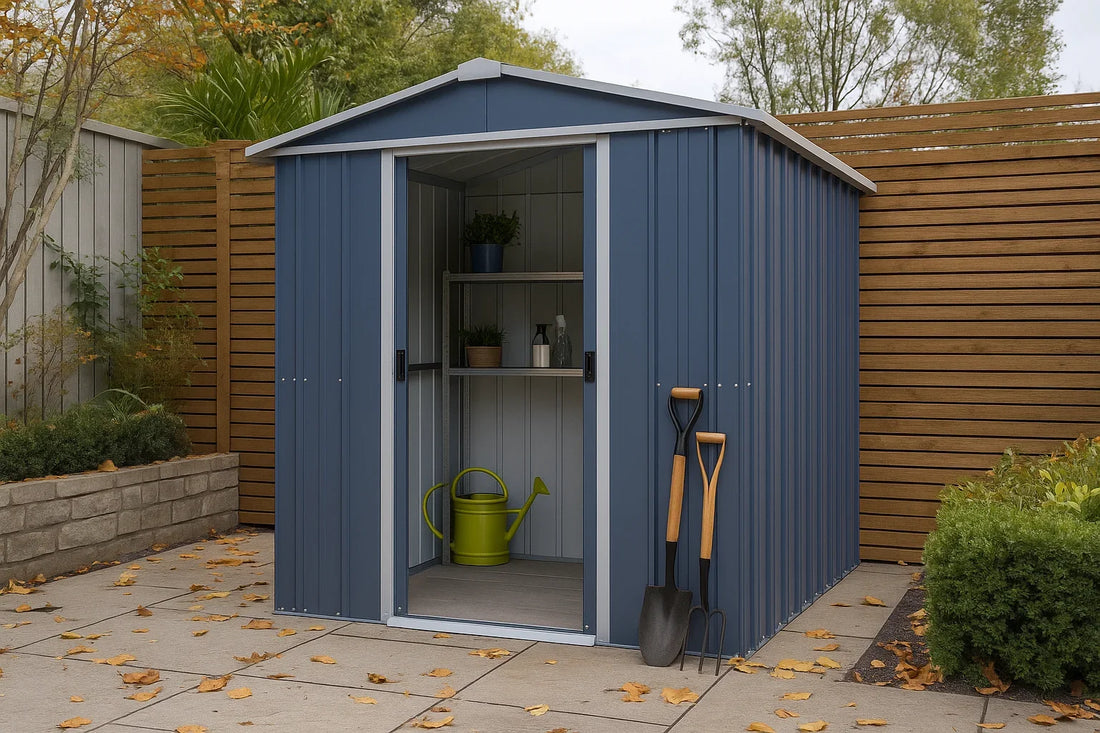 Yardmaster Castleton Apex 10ft x 13ft Metal Shed