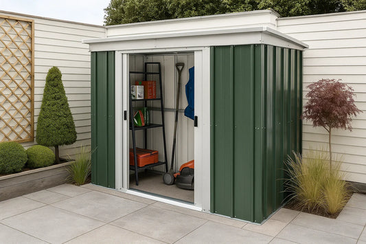 Yardmaster Store-All Pent 5ft x 4ft Metal Shed