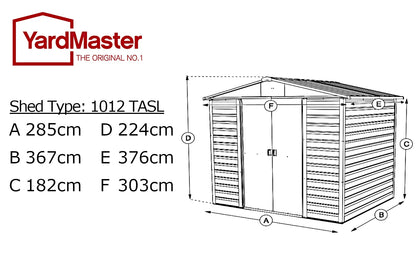Shiplap TASL 10ft x 12ft - YardMaster International