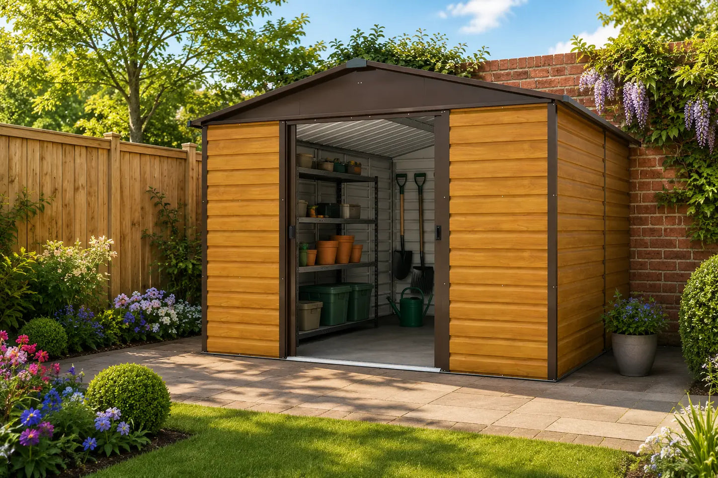 Gerätehaus Brandenburg 10ft x 12ft TBSL