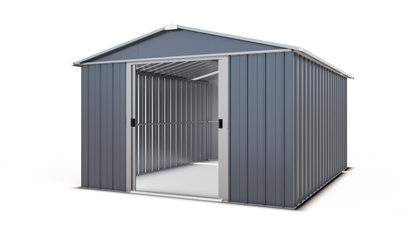 Yardmaster Castleton Apex 10ft x 13ft Metal Shed