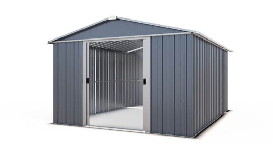 Yardmaster Castleton Apex 10ft x 13ft Metal Shed