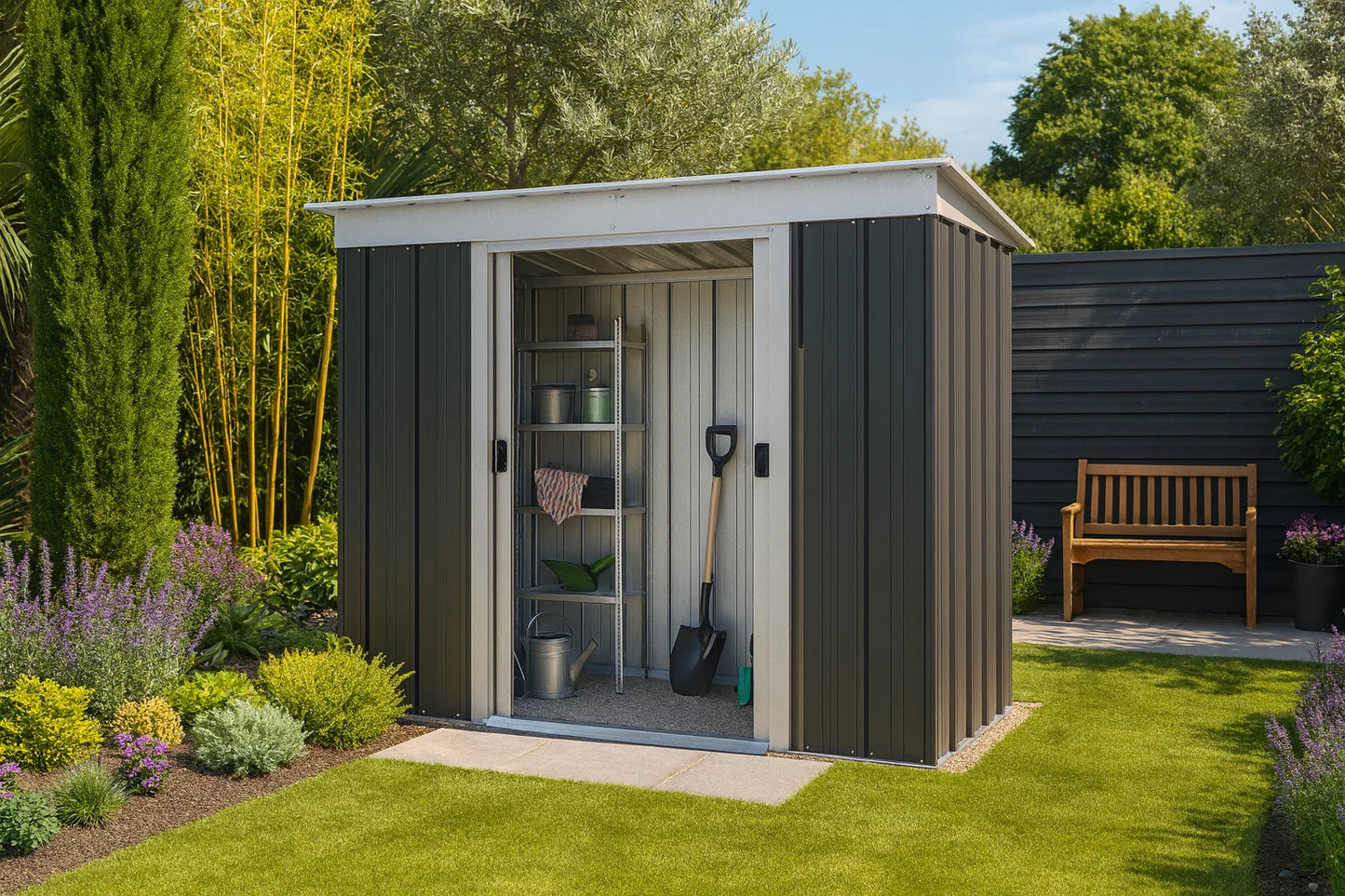 Castleton Pent 10ft x 4ft - YardMaster International