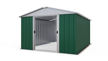 Emerald Deluxe Apex 10ft x 13ft Metal Shed