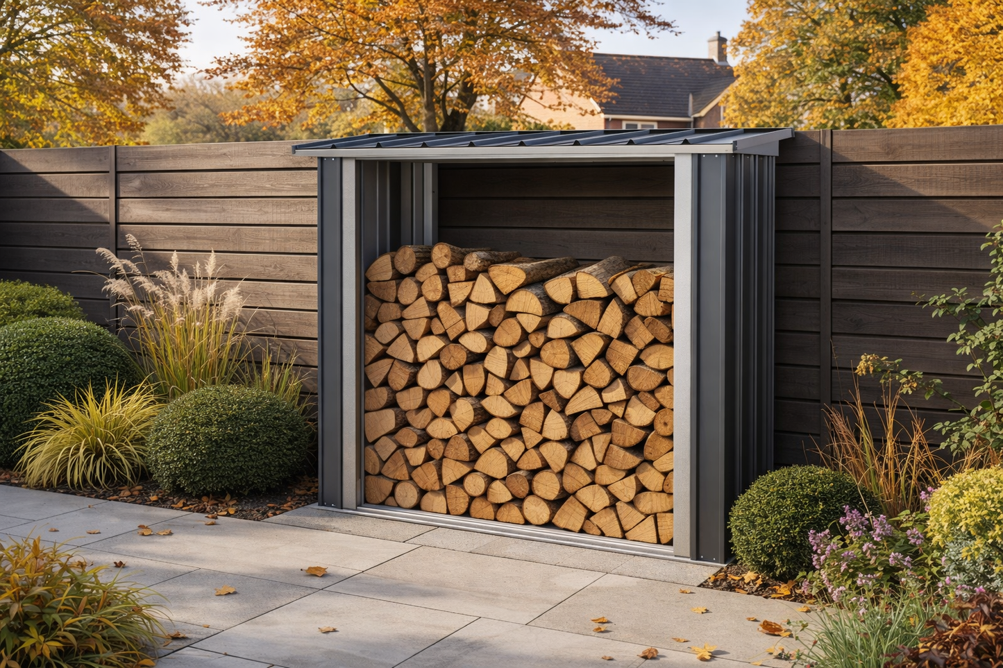 Firewood Storage Shed - YardMaster International