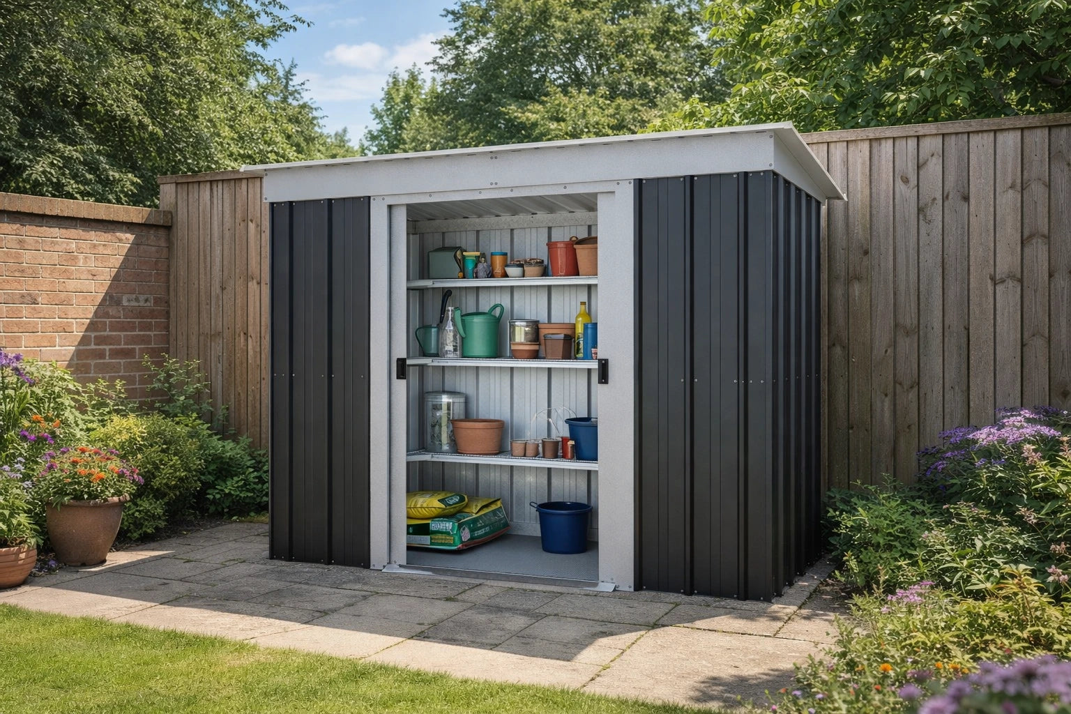 Castleton Pent 10ft x 4ft - YardMaster International