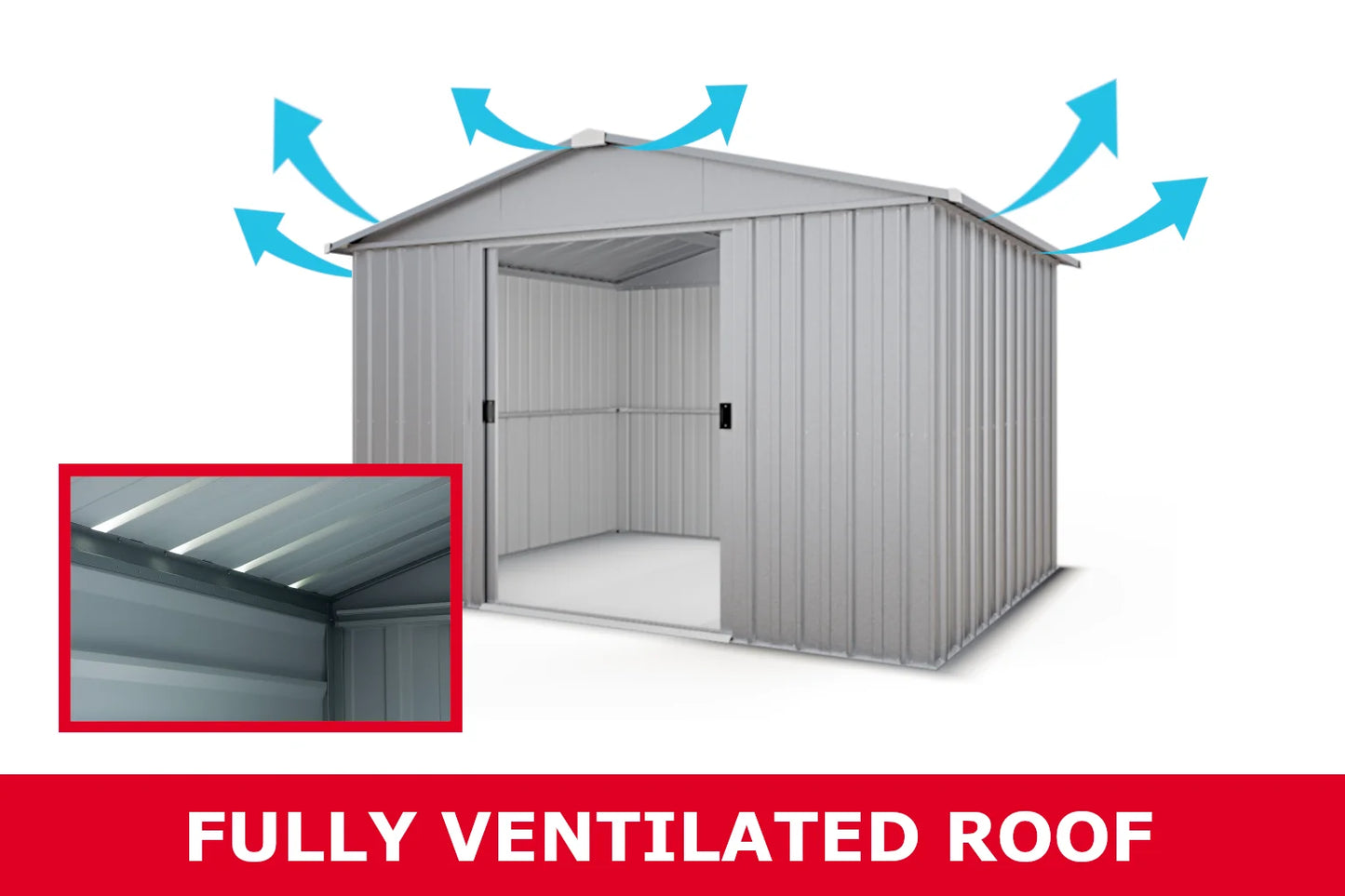 Gerätehaus Bayern 8ft x 7ft GEYZ - YardMaster International