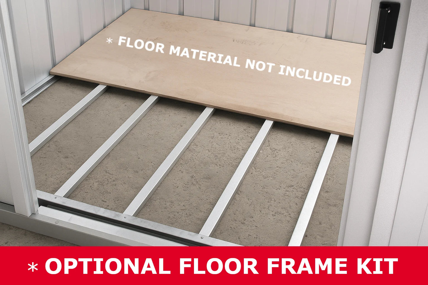 Gerätehaus Bayern 8ft x 7ft GEYZ - YardMaster International