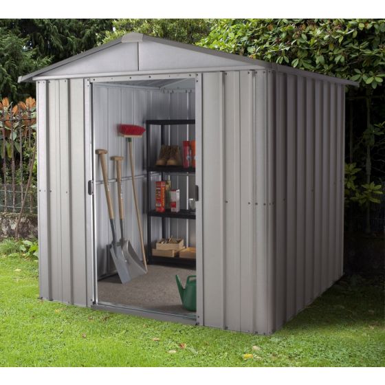 Store All Apex Metal Shed ZGEY 6x6