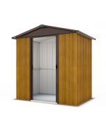 Woodview Premium Metal Shed 65WGY  **SPECIAL OFFER - FREE SHELF UNIT**