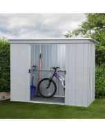 Store All Pent Metal Shed 104PZ