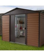 Woodview Shiplap Metal Shed 106WGL